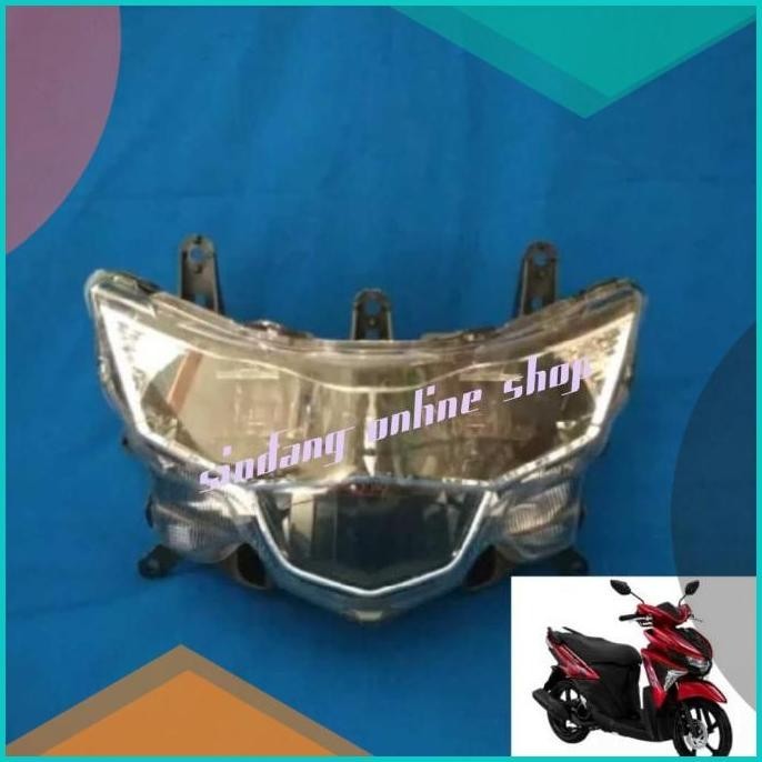 Headlamp Reflektor lampu depan mio soul GT 125 bluecore ori Assy 8JVLZ