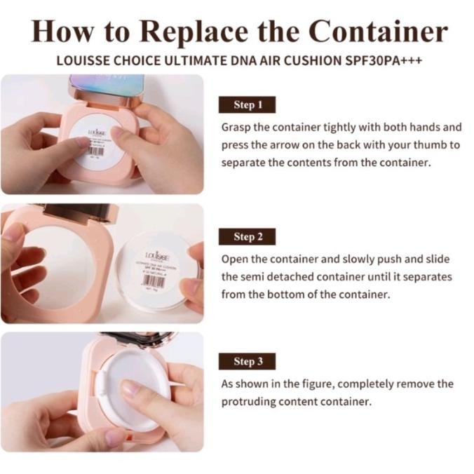 LOUISSE CHOICE Ultimate DNA Air Cushion 10g+10g | Chusion Mami Louisse H24S