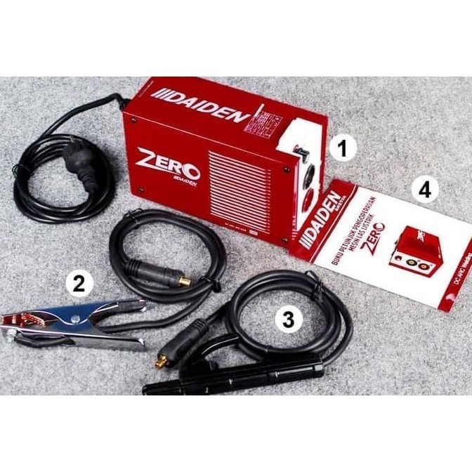 Mesin Las Travo Las 120 Ampere 900 Watt Daiden Zero