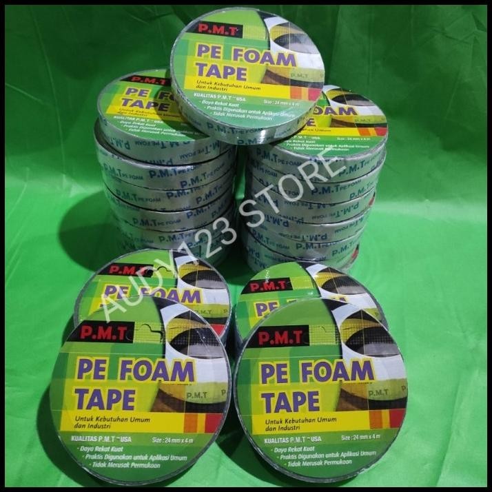 

BEST DEAL DOUBLE TAPE 20MM X 4METER PMT SETARA DOUBLE TAPE 3M PE FOAM !!!!!