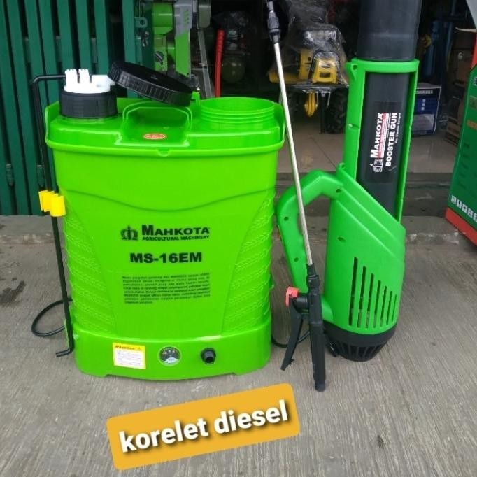 Sprayer Semprot Elektrik Mahkota 16Em + Boster