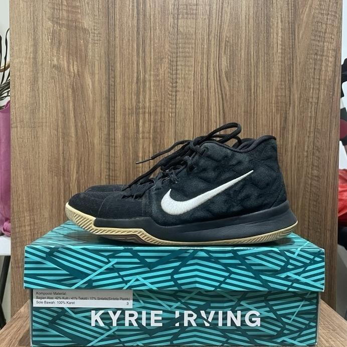 NIKE KYRIE 3 BLACK & WHITE GS ORIGINAL MURMER