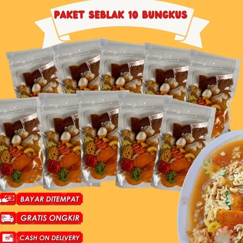 

rq-56 Seblak Instan Isi 10 Bungkus - Yoniki Seblak Original