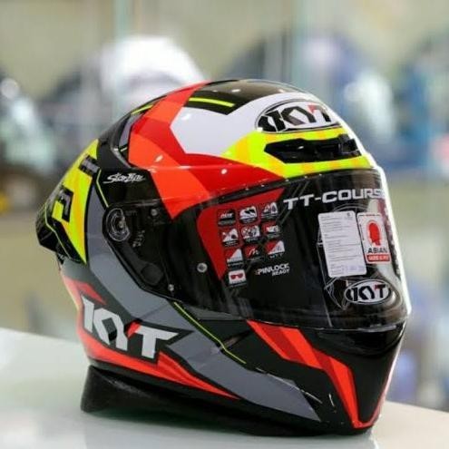 HELM KYT FULL FACE TT COURSE