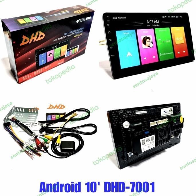 Head Unit Android 10 Inch Dhd-7001