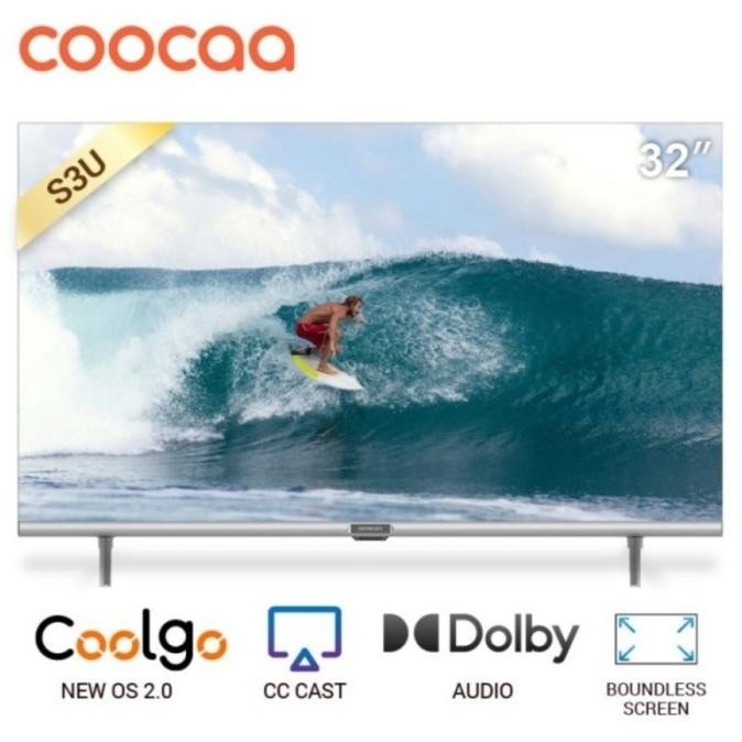 Tv Led Coocaa 32S3U 32 Inch Digital Smart Tv