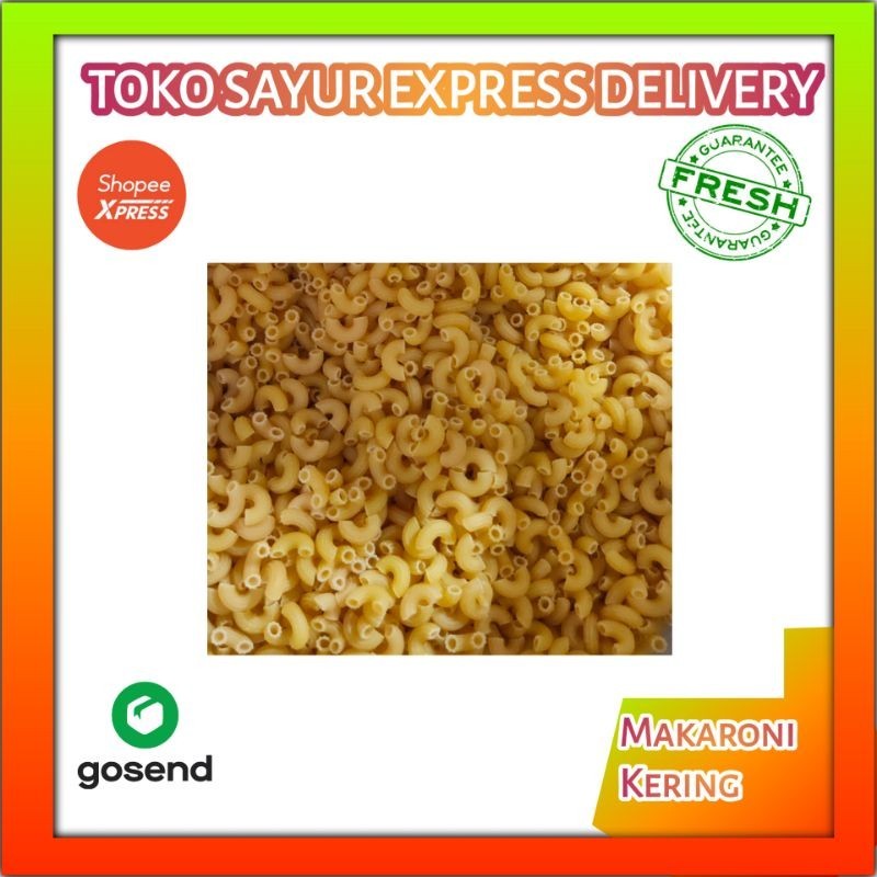 

Makaroni Kering 250 Gram / Toping Seblak - Sayur Online