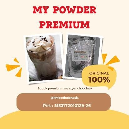 

Powder Premium Royal Chocolate - Bubuk Royal Chocolate Premium 1Kg
