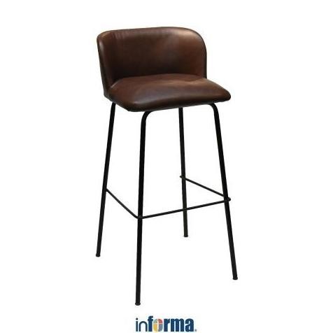 INFORMA LARNACA KURSI BAR - COKELAT