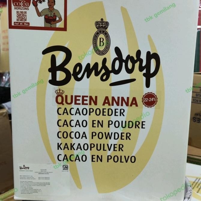 

Bensdorp Coklat Bubuk Fat 22/24 Kemasan 8Kg