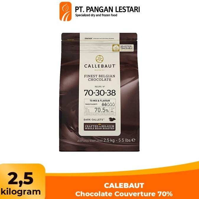 

Callebaut Chocolate Couverture 70% 2,5 Kg