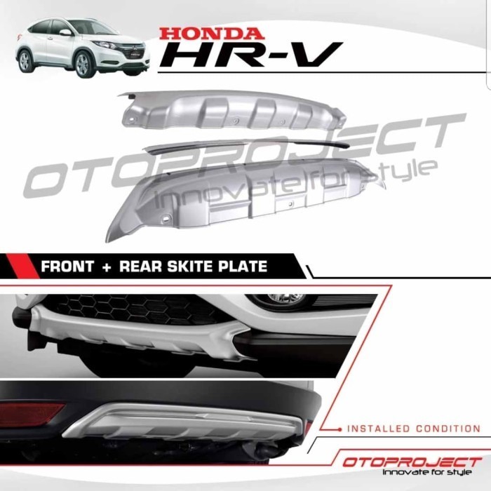 SKID PLATE / PELINDUNG BUMPER KHUSUS HONDA HRV