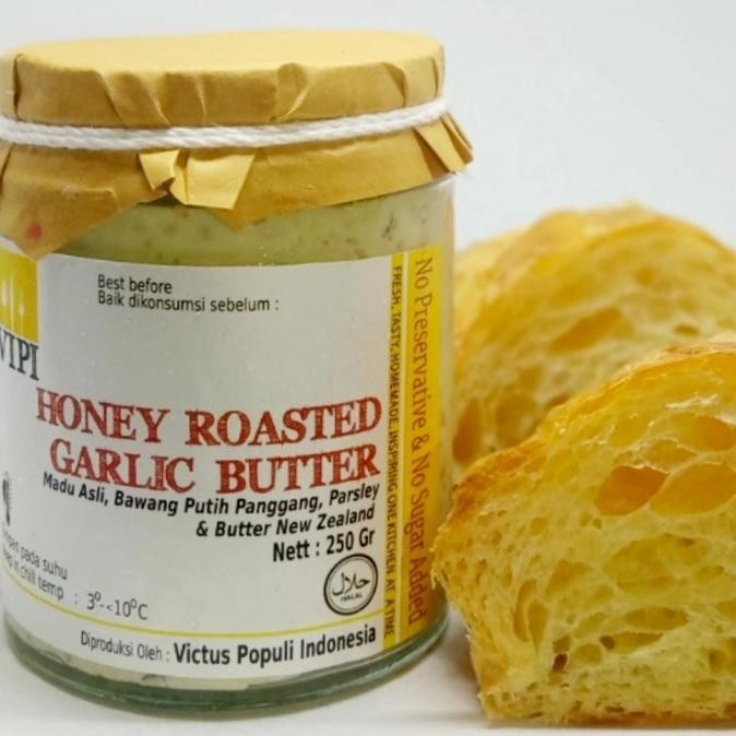 

HONEY ROASTED GARLIC BUTTER @ 250 Gr