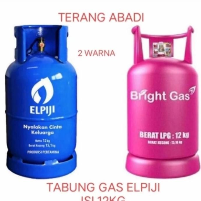 Tabung Gas Elpiji Bright Gas 12Kg Plus Isi