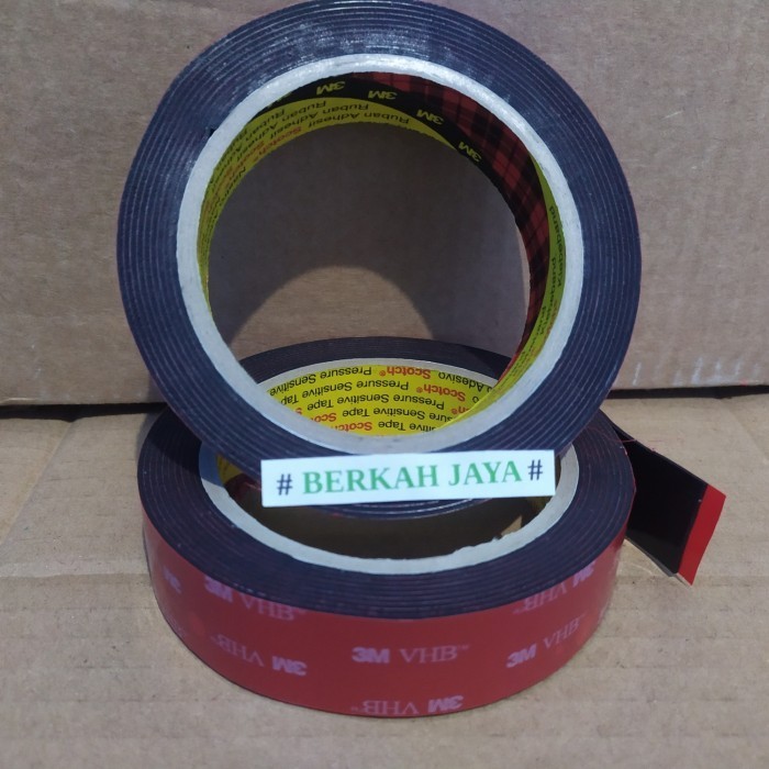 

3M Double Foam Tape Vhb Hitam 5952 24 Mm X 3 Mtr