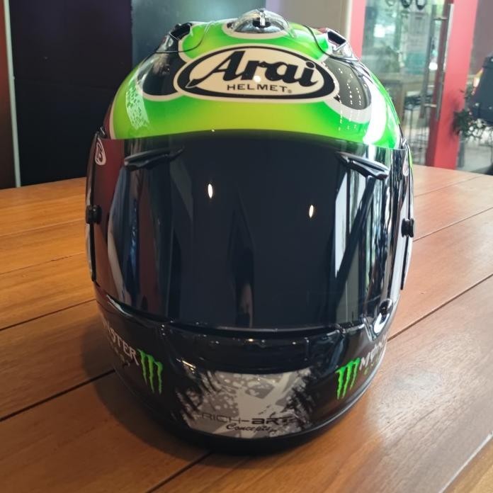 ARAI RX7 RR5 CRUTCHLOW MONSTER ENERGY M
