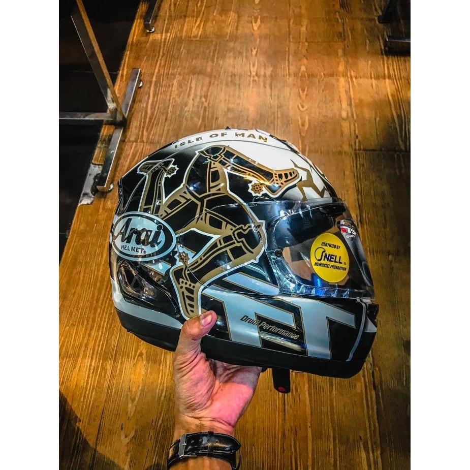 (SOLD) ARAI RX7X IOM TT 2017