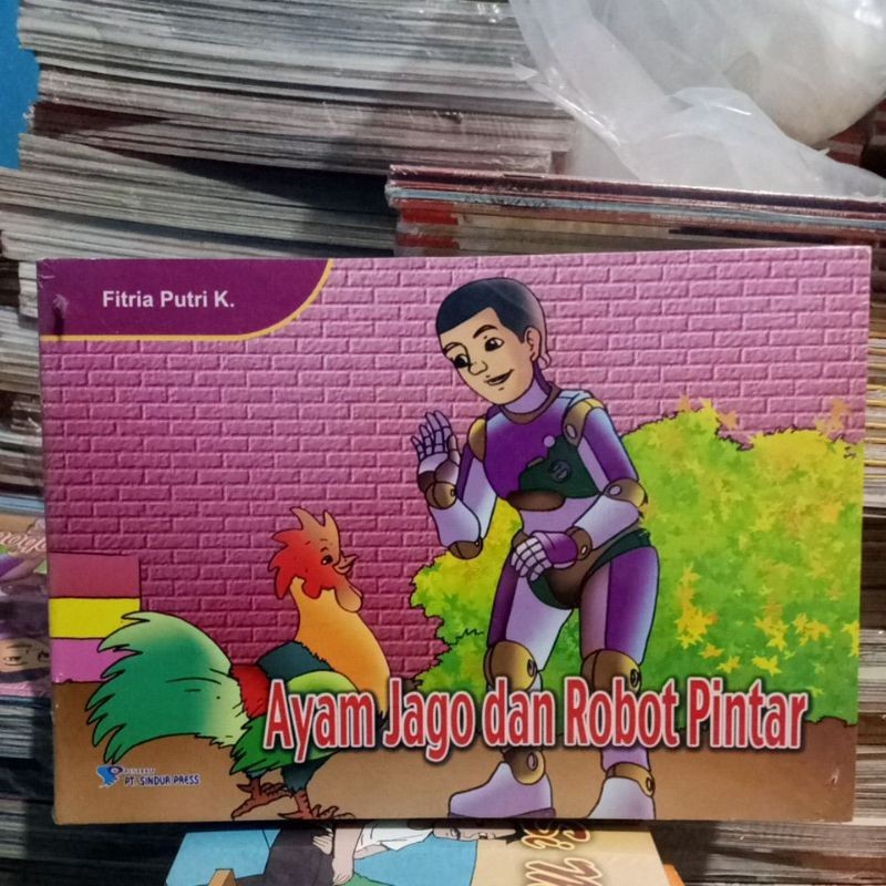 BUKU AYAM JAGO DAN ROBOT PINTAR