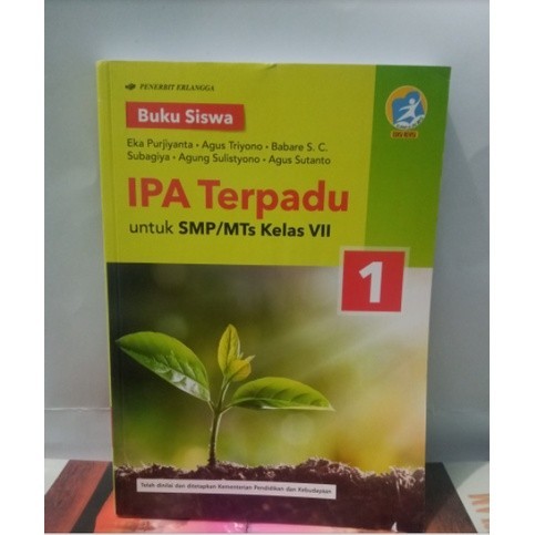 

BUKU SISWA IPA TERPADU SMP MTS