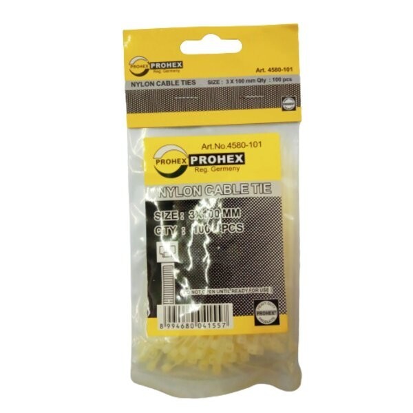 

populer] Kabel Ties 10cm 10 cm 100 x 3 mm (100 pcs) Dasi Cable Tie Tis Pengikat