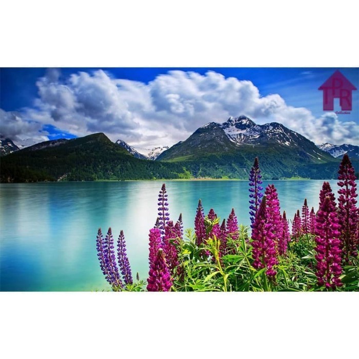 

Diy - Set Melukis Sendiri Paint By Number Kit - Nature 40X50Cm.