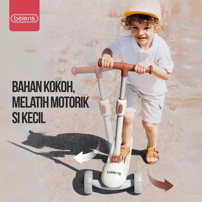 BEIENS SKUTER ANAK RODA 3 / OTOPED / SCOOTER ANAK / SKUTER LIPAT