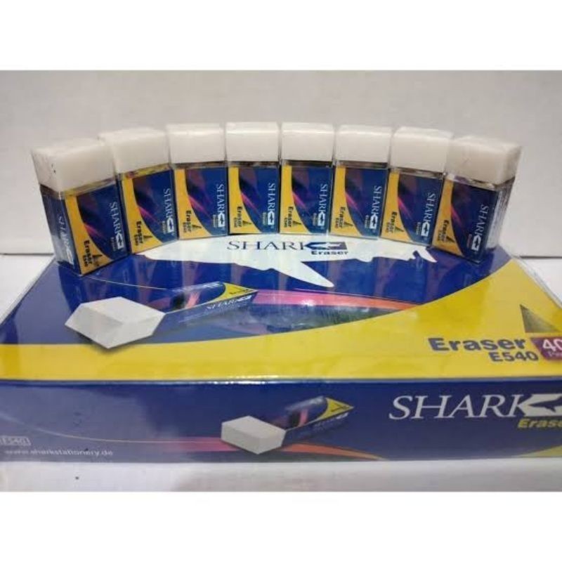 

PENGHAPUS ERASER E540 PUTIH SHARK