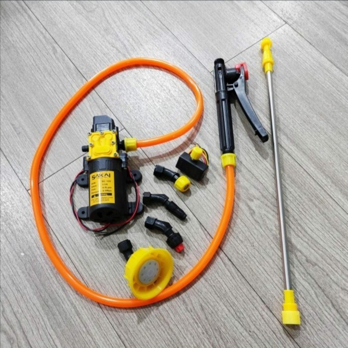 DINAMO PUMP POMPA AIR / MESIN JET CLEANER DC 12 V SPRAYER ELECTRIK