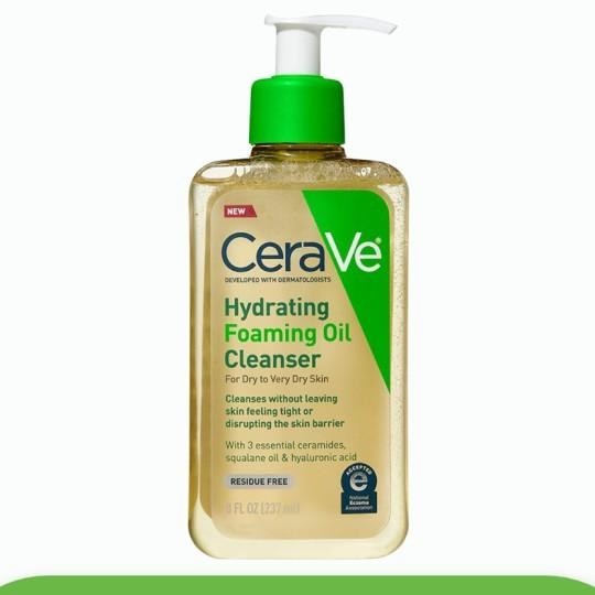 Cerave Hydrating Foang Oil Cleanser 237 Ml