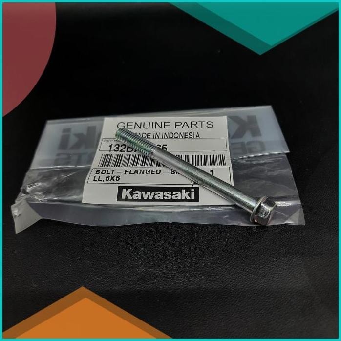 baut tutup cover water pump baut blok kopling ninja r rr ss kis 6x65 8