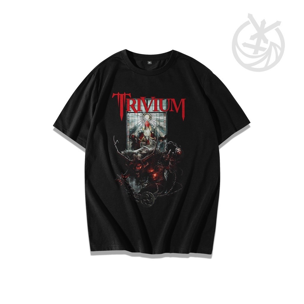 Kaos pria distro keren| Baju pria distro| Kaos pria keren terbaru| Kaos Metal Trivium Vol 308