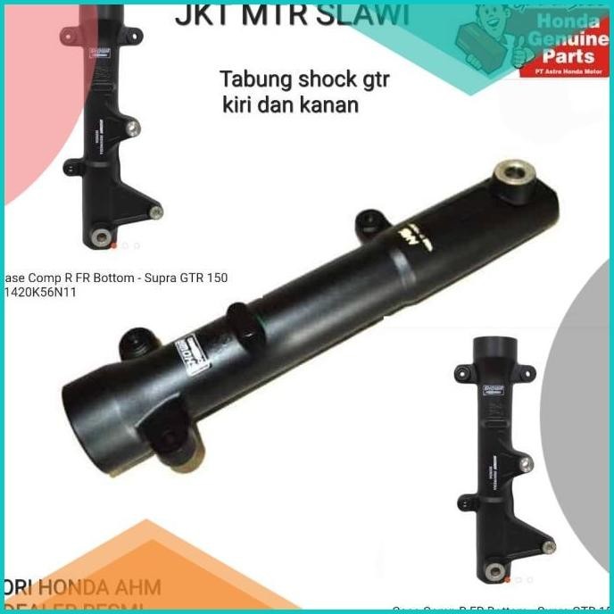 Tabung as shock kiri kanan supra gtr shock breaker depan gtr 150 ori 8