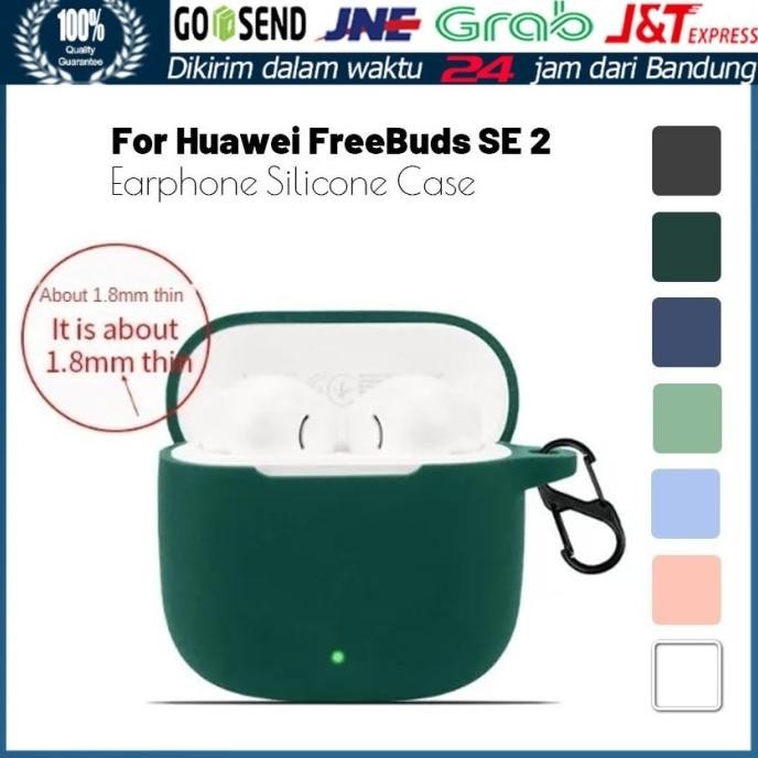 best produk] Silicone Case Cover for Huawei Freebuds SE 2 Soft Casing Case Protective for Huawei fre