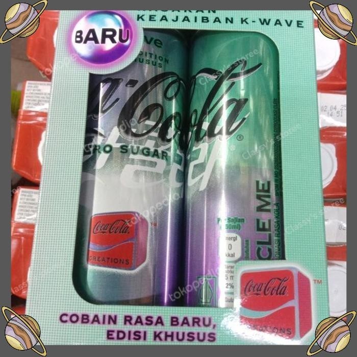 

[CLS] COCA COLA K WAVE 250 ML X 4 CAN/LIMITED EDITION/COCA COLA
