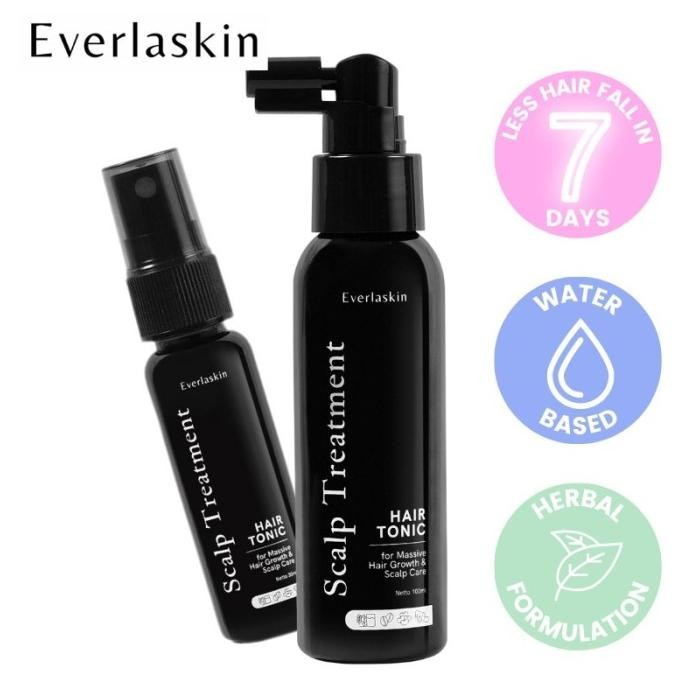 Everlaskin Scalp Therapy Natural Vegan Water-Based Hair Tonic