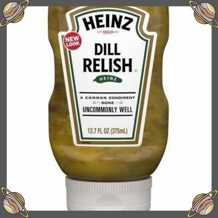 

[CLS] HEINZ DILL RELISH 375 ML/ACAR DILL RELISH