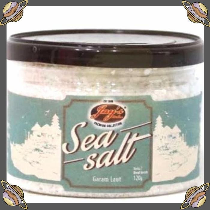 

[CLS] JAYS INDONESIAN SEA SALT/GARAM LAUT 120 GR