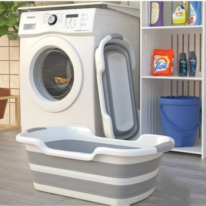 Baskom Ember Lipat Bak Mandi Bayi Loundry Portable Water Bucket