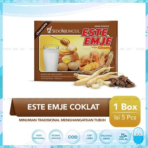 

ESTE EMJE DUS ISI 5 RASA COKELAT STMJ SIDO MUNCUL DIJAMIN ORIGINAL