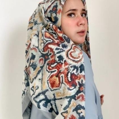 Kirei Grey Hijab Voal Ninano Label Lited