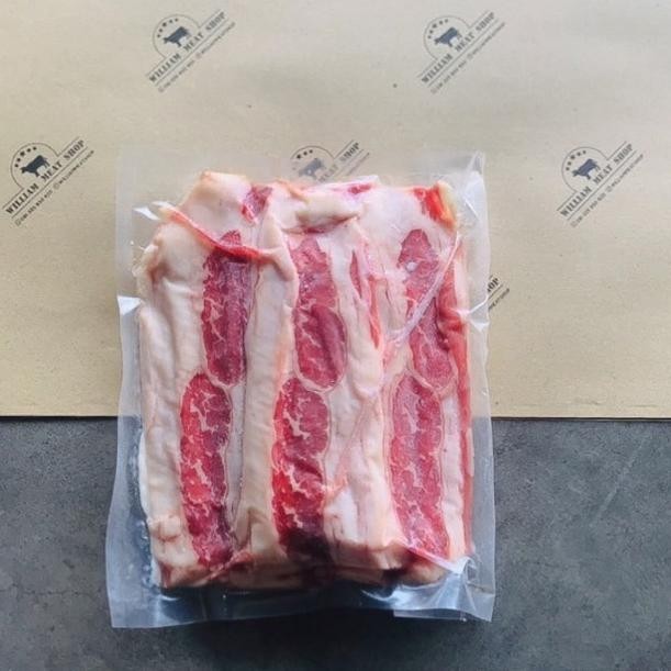 

COD BRISKET AUS SLICE / Beef Slice seperti Shortplate / Daging Sapi Slice/ Williammeatshop Premium