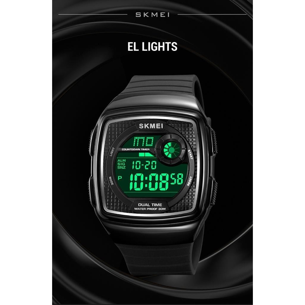 Jam Tangan Digital Pria Skmei 2208 Fashion Tahan Air 30M Original