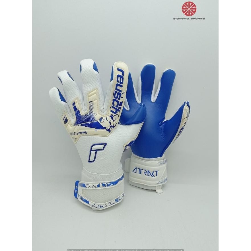 SARUNG TANGAN KIPER - REUSCH ATTRAKT SILVER ORIGINAL 53602551089