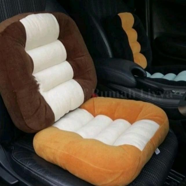Bantal Alas Duduk Mobil / Bantal Jok Mobil / Alas Kursi Duduk / Bantal Duduk Mobil Empuk Dan Tebal