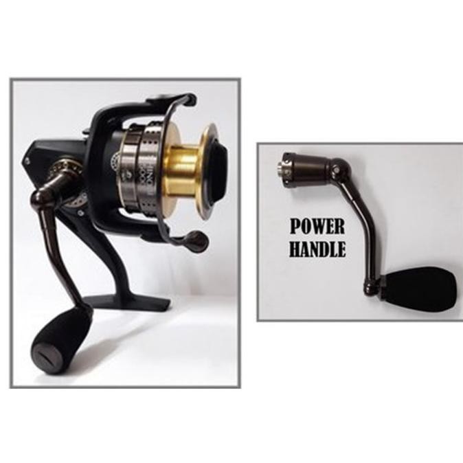 Sasame Shinobi Fishing Reel Spinning Power Handle Kerekan Gulungan