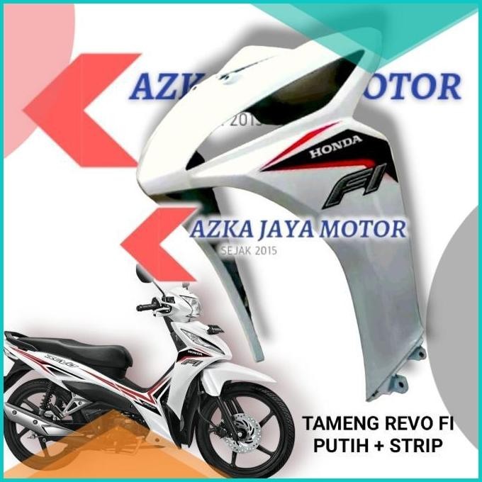 Tameng Revo fi putih 2015 dasi Panel Revo Fit Fi injeksi Putih+ strip