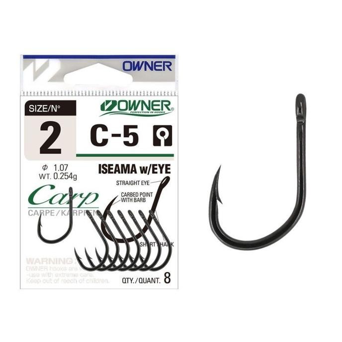 Pancing Owner C-5 (Iseama With Eye) 53265 Hook Kail Made in Japan