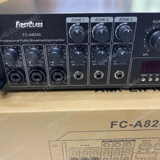 Amplifier Firstclass Fc A8240 / Amplifier Corong Masjid Fc A8240