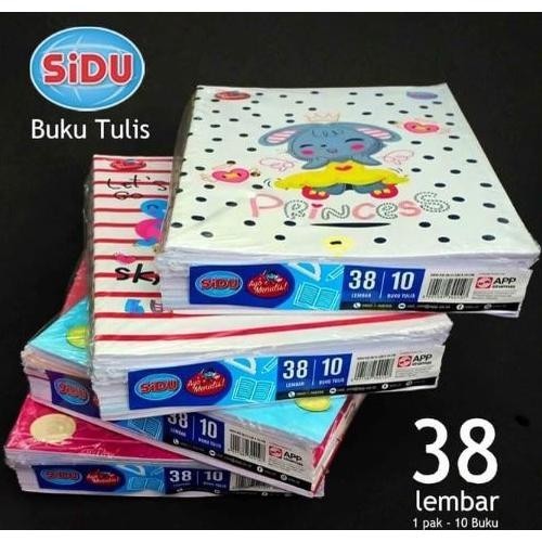 

Promo Buku Tulis Sidu 38 Lembar / Buku Tulis Sekolah ( 1 Pack Isi 10Pcs ) Cuci Gudang