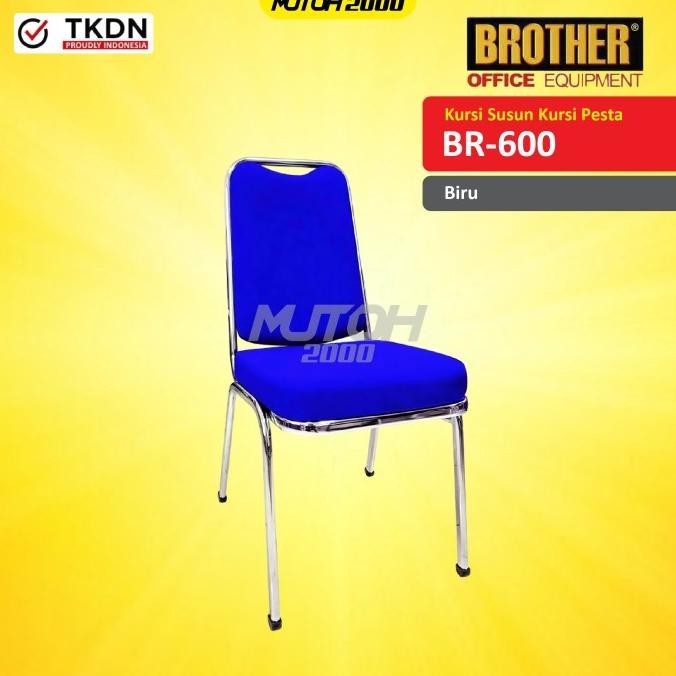 Tkdn Brother Kursi Susun Kursi Pesta Brother Br-600 Kualitas Premium